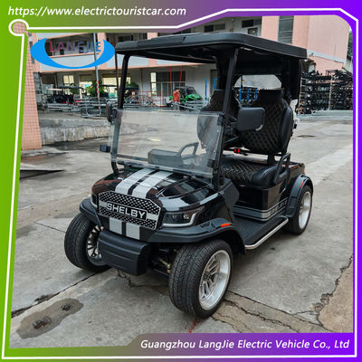 AC Motoru Güçlü Elektrikli Golf Kulübü Araç 2 Yolcu Elektrikli Otel Araç Resort Arabalar