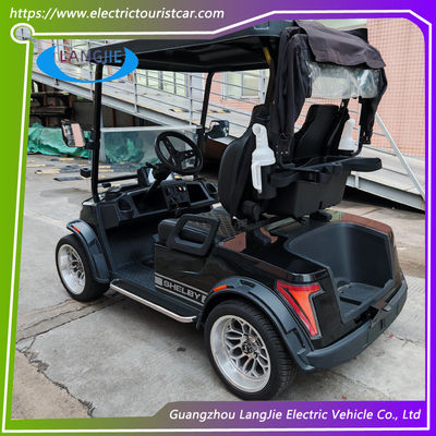 AC 2 Koltuklu Elektrikli Araba 48 Volt Kulüp Otopark Hizmetleri Gıda Golf Arabası Otel için