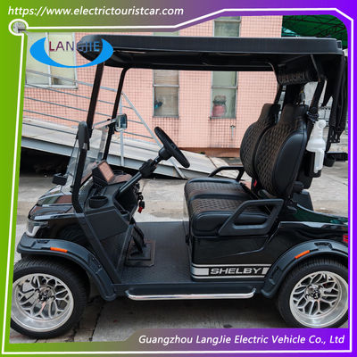2 koltuklu elektrikli araba AC Motor Club Araç arabaları 2 adet arka ayna ile Resort için