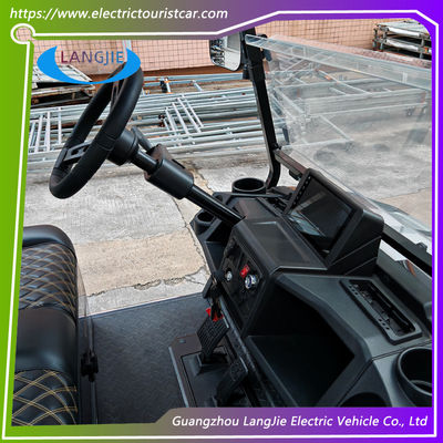 2 Koltuklu Elektrikli Golf Kulübü Arabası 48V Kulüp Arabası Golf Buggy Kontrolörü Otel Reasort için