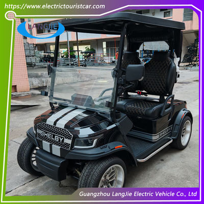 2 Koltuklu Elektrikli Golf Kulübü Arabası 48V Kulüp Arabası Golf Buggy Kontrolörü Otel Reasort için