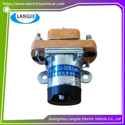 Görüş Arabası DC Contactor MZJ-50S Golf Arabası yedek parçaları için Marshell