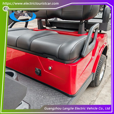 Golf Kulübü Arabası ve Mini Otobüs Uygulama Arabası için 5kw Güçlü AC Motorlu 4 Koltuklu Elektrikli Turistik Araba