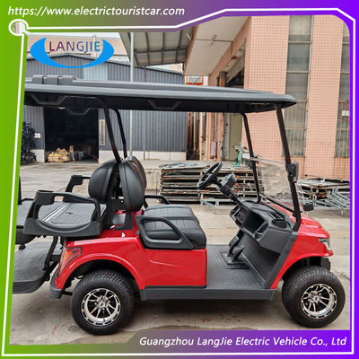 Hotel Or Park AC Motor Club Araç Kullanım Aracı 48 Volt Kulüp Aracı Dört kişilik Elektrikli Araba