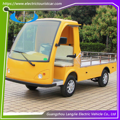 2 kişilik otel arabası AC motorlu elektrikli bagaj arabası 48V pil ile park için