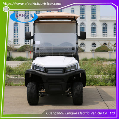 İki Koltuklu Elektrikli Kullanımlı Golf Arabası Çatı Kargo Kutusu ile 48V AC Hotel Buggy