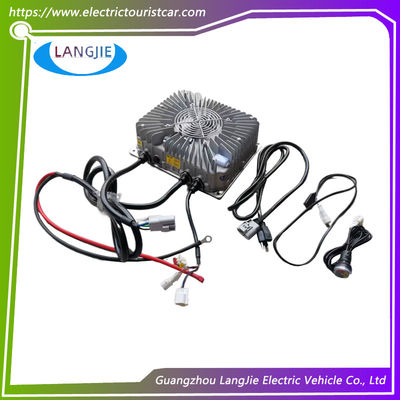 Otobüs Turisti Pil Şarj Aracı 72V 25A Otomatik Pil Şarj Araçları için Golf Araba Şatlı