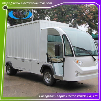 Profesyonel 7.5KW AC Motor Elektrikli Bagaj Arabası 2 Koltuklu Otel İçin Elektrikli Transit Van
