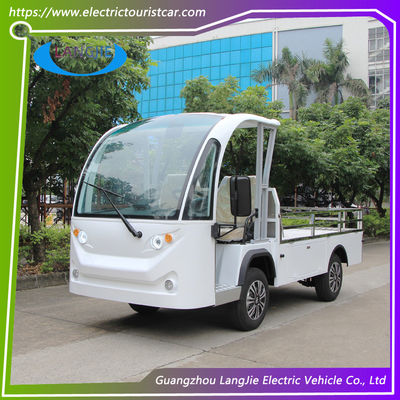 2 kişilik elektrikli kargo aracı AC motor 48V elektrikli kargo aracı park için çatılı
