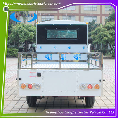 2 kişilik küçük elektrikli taşıma araçları 7.5 KW AC Motor Park için elektrikli transit van