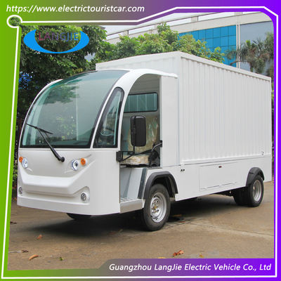 1200 Kgs Yüksek Kapasite Yükleme Elektrikli Bagaj Arabası AC Motor Elektrikli Kargo Aracı Fabrika için