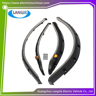 Siyah Dekoratif Flat Noodles Çarpışma Karşıtı Ve Skuff Wheel Kaş CIub Araba DS Golf Araba Parçaları