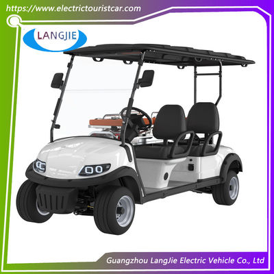 2 Koltuk + 1 Yatak Elektrikli Golf Arabaları AC Motor 5KW Elektrikli Ambulans Arabası Hastane için