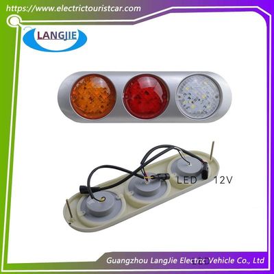 EAGLE Triple Row Light Combination Taillight Üç İçinde Bir Elektrikli Sightseeing Otobüsü ve Sightseeing Otobüs Bileşenleri