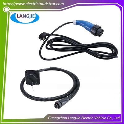 EXCAR Şarj Plug ve Bağlantı Soketi 220V Golf Arabası Parçaları