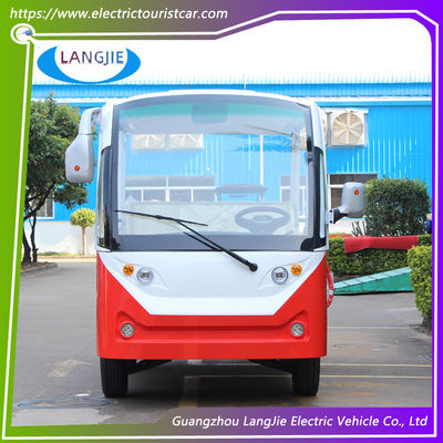11 Yolcu Elektrikli Turistik Araba AC Motor 72V Max.Speed ile 30km/h Otel için