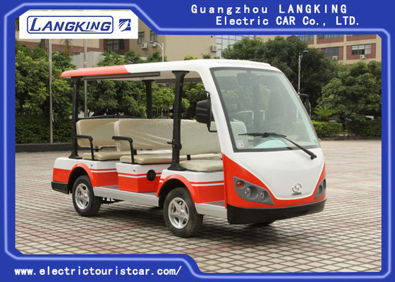 Çok Amaçlı 8 Kişilik Elektrikli Servis Otobüsü Hafif Üstün Seyir Yeteneği