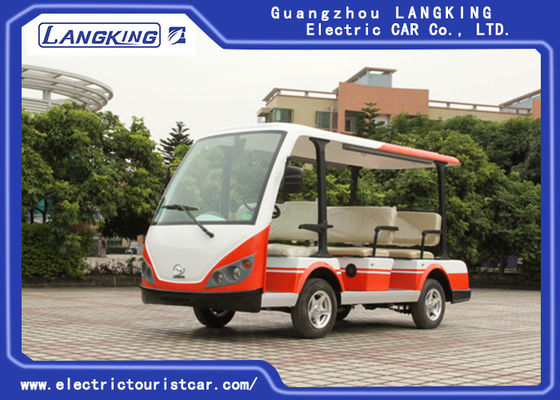 Çok Amaçlı 8 Kişilik Elektrikli Servis Otobüsü Hafif Üstün Seyir Yeteneği
