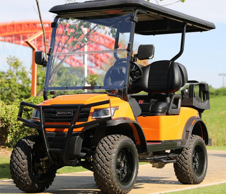 İyi bir fiyat. Electric Golf Cart With 30% Gradeability AC Motor And Hydraulic Brake For Golf Courses And Tourist Resorts çevrimiçi
