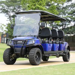 İyi bir fiyat. 6 Seats Electric Golf Car with 48V Battery and 30% Climbing Ability for Golf Courses çevrimiçi