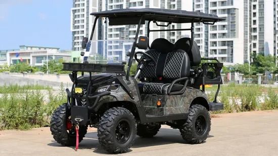 İyi bir fiyat. 14 inç Jantlı Elektrikli Golf Arabası Q235 Şasi Konforlu Sürüş İçin 10 inç Ekran online