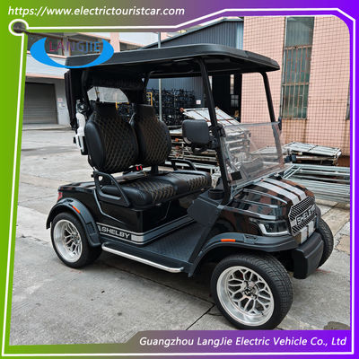 İyi bir fiyat. 2 Koltuklu Elektrikli Golf Arabası, Güç Destekli Direksiyonlu, Katlanabilir Ön Camlı online