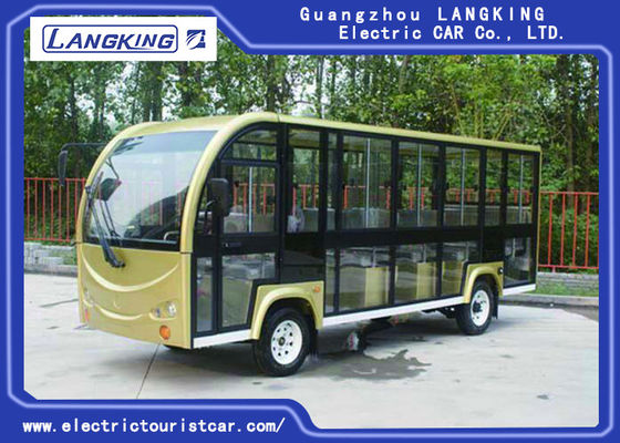 Çocuk Turist / Elektrikli Yolcu Arabaları için 18 Kişi Elektrikli Servis Otobüsü