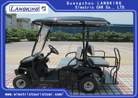 Gümrüklü Elektrikli Dört Kişilik Golf Arabası 4 Tekerlek Sürücüsü CE Onaylandı
