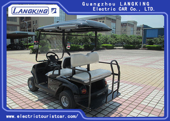 Gümrüklü Elektrikli Dört Kişilik Golf Arabası 4 Tekerlek Sürücüsü CE Onaylandı