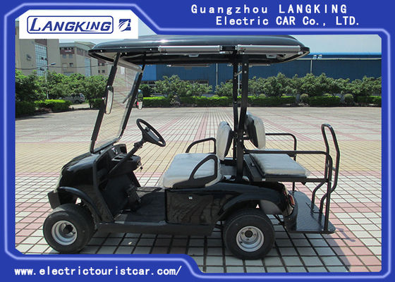 Gümrüklü Elektrikli Dört Kişilik Golf Arabası 4 Tekerlek Sürücüsü CE Onaylandı