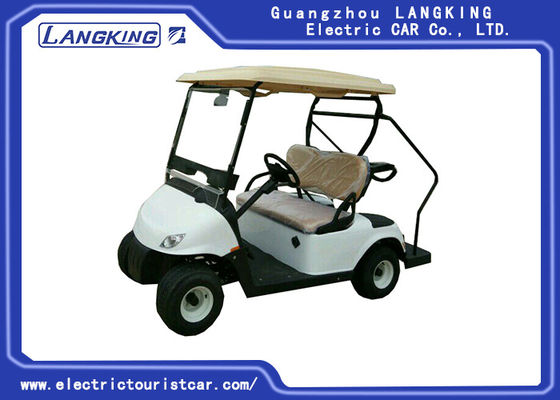 Holiday Resort 2 Kişilik Elektrikli Golf Arabaları 80-100km Menzil 8 ~ 10h Şarj Süresi