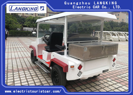 Kırmızı / Beyaz Beş Koltuklar Elektrikli Devriye Arabası Kovalı HS KODU 8703101900