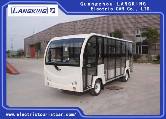 23 Koltuklar Turistik Mekanlar İçin Geniş Elektrikli Servis Otobüsü Max.  Hız 28m / s