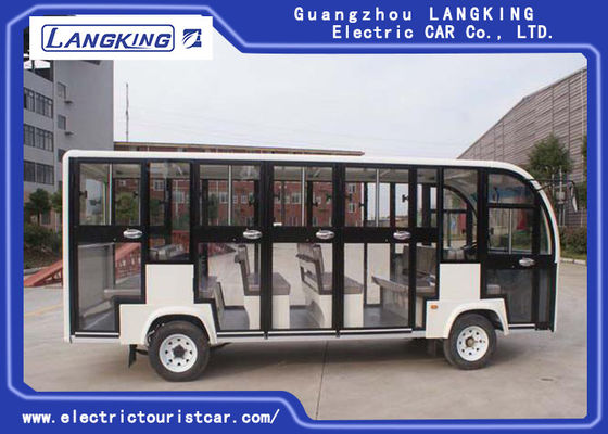 23 Koltuklar Turistik Mekanlar İçin Geniş Elektrikli Servis Otobüsü Max.  Hız 28m / s