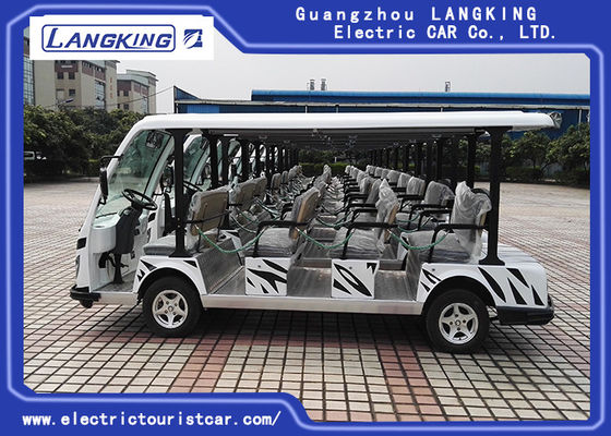 11 Kişilik Sıfır Kirlilik Uzun Hizmetli Beyaz Renkli Elektrikli Servis Araçları