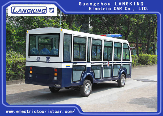 Kapalı Mini Elektrikli Gezi Arabası 72V AC Motorlu 14 Kişilik Toplight / Kuru Akü