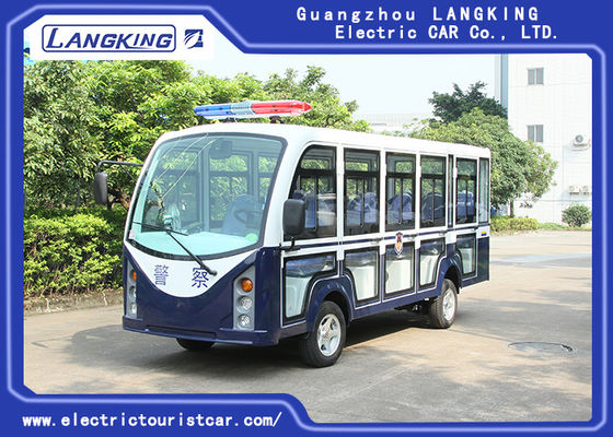 Kapalı Mini Elektrikli Gezi Arabası 72V AC Motorlu 14 Kişilik Toplight / Kuru Akü