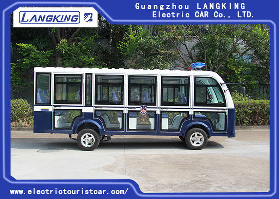 Kapalı Mini Elektrikli Gezi Arabası 72V AC Motorlu 14 Kişilik Toplight / Kuru Akü