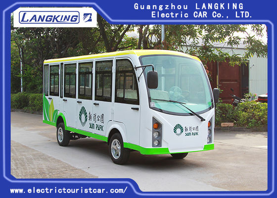 Dağlık Alan İçin Küçük Elektrikli Servis Otobüsü Max.Speed ​​28km / H Gürültü Yok